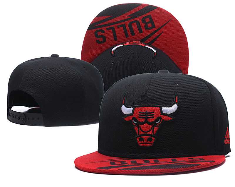 Bulls Team Logo Black Adjustable Hat GS,We sell and wholesale Bulls Team Logo Black Adjustable Hat GS on line form chian!
